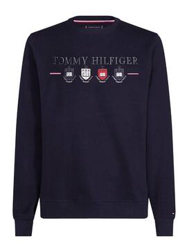 Sweat Tommy Hilfiger Multi Crest Matino Homme