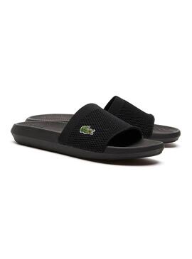 Tongs Lacoste Malla Noire 