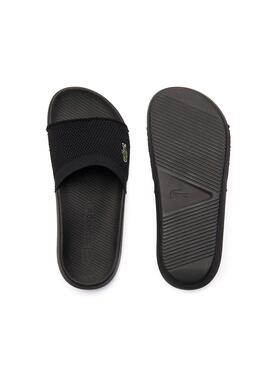 Tongs Lacoste Malla Noire 