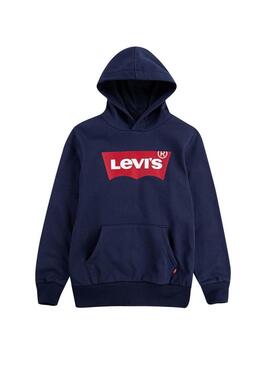 Sweat Levis Batwing Marin Fille et Garçon