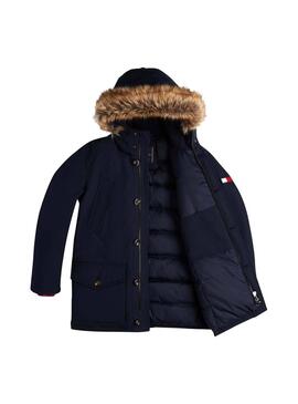 Parka Tommy Hilfiger Hampton Marino Homme 