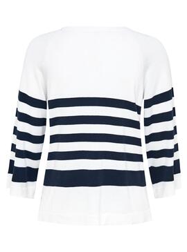 Sweater Only Mila Stripe White