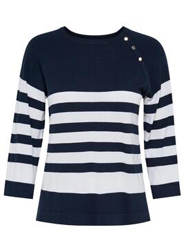 Pull Only Mila Stripe Bleue