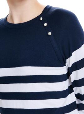 Pull Only Mila Stripe Bleue