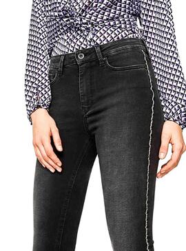 Jeans Pepe Jeans Regent Gold Femme Noire