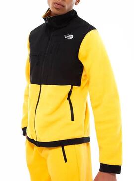 Veste The North Face Denali Jaune Homme