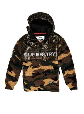 Sweat Superdry Sherpa Multicolor Homme