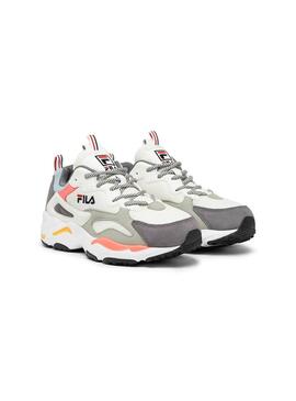 Baskets Fila Ray Tracer Marsmallow Pour Femme