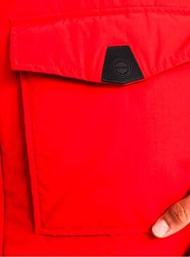Parka Superdry Everest Rouge Homme