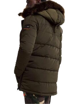 Parka Superdry Chinook Vert Homme
