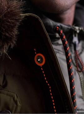 Parka Superdry Chinook Vert Homme