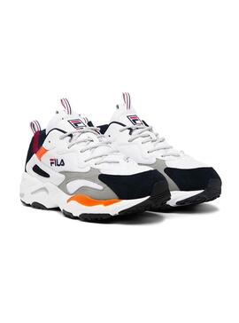 Baskets Fila Ray Tracer Blanc Pour Homme