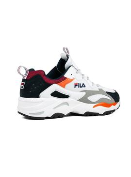 Baskets Fila Ray Tracer Blanc Pour Homme