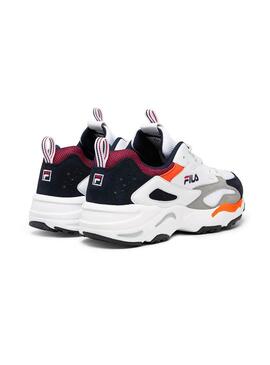 Baskets Fila Ray Tracer Blanc Pour Homme