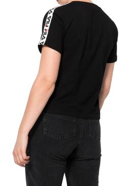 T-Shirt Fila Adalmiina Noir Pour Femme