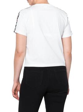 T-Shirt Fila Adalmiina Blanc Pour Femme