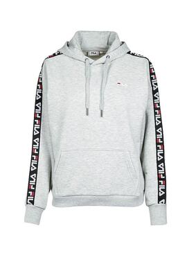 Sweat Fila Clara Gris pour Femme