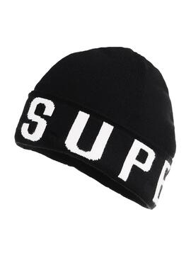 Bonnet Superdry Logo urbain noir Femme et Homme