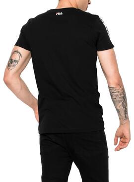 T-Shirt Fila Vainamo Noir Pour Homme