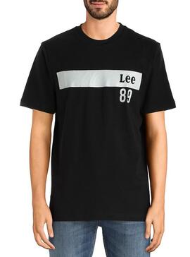 T-Shirt Lee Noir technique Homme
