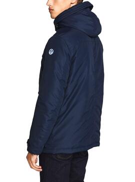 Parka North Sails Cardiff Bleu Marine Homme