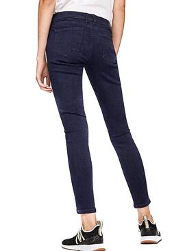 Jeans Jeans Pepe Lola BA68 Marin Femme