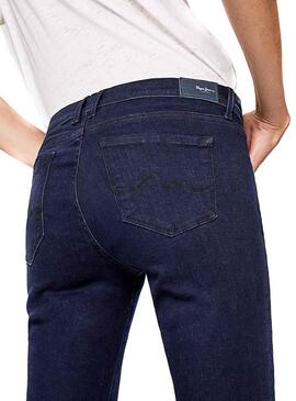 Jeans Jeans Pepe Lola BA68 Marin Femme