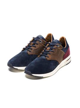 Baskets Pepe Jeans Jayker Mix Marine Homme