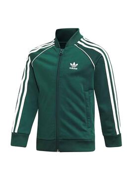 Survêtement Adidas Superstar Vert Garçon