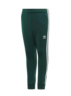 Survêtement Adidas Superstar Vert Garçon