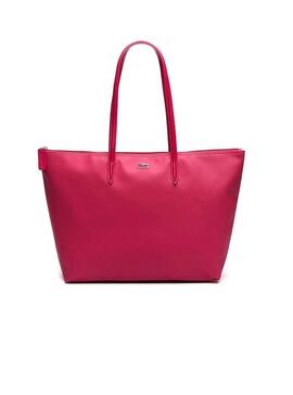 Sac Lacoste Tote Fuchsia Femme