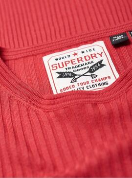 Robe Superdry Annie Rouge Femme