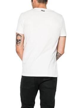 T-Shirt Fila Vainamo Blanc Homme