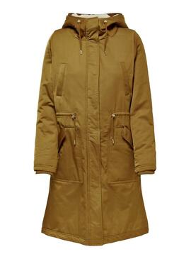 Parka Only Teresa Camel Femme