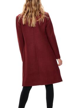 Manteaux Only Luisa Grenat Femme