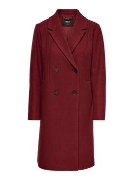 Manteaux Only Luisa Grenat Femme