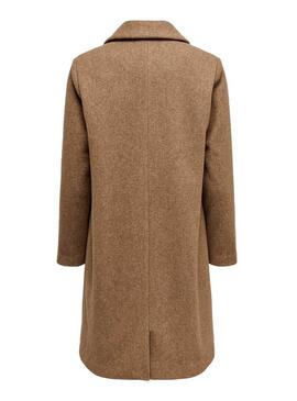 Manteaux Only Veronica Camel Femme