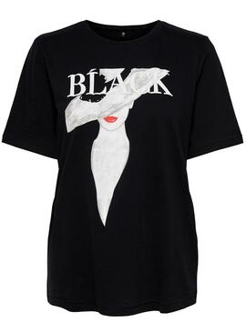 T-Shirt Only Mode Black Femme