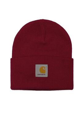 Bonnet Carhartt Watch Rouge Homme et Femme