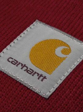 Bonnet Carhartt Watch Rouge Homme et Femme