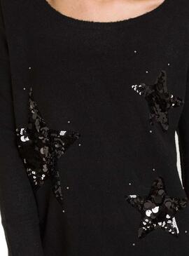 Pull Naf Naf Black Star Femme