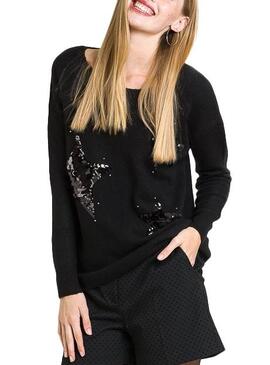 Pull Naf Naf Black Star Femme
