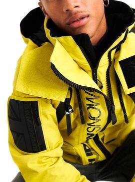 Veste Superdry Rescue Jaune sur neige pour Homme