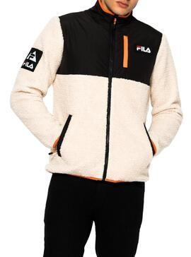 Veste Fila Hadi Beige Pour Homme