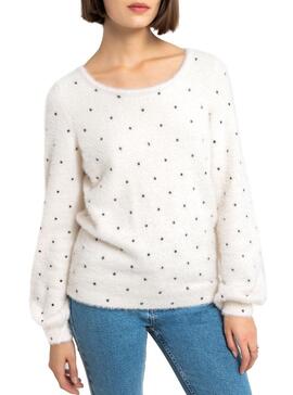Pull Naf Naf Moles Beige Femme