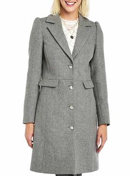 Manteaux Naf Naf Tailor Gris Femme