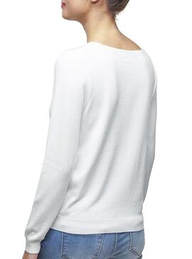 Veste Naf Naf Knitted Femme Blanche