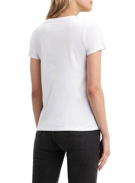 T-Shirt Levis 90S Serif Blanc Femme