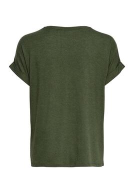 T-Shirt Only Moster Vert Femme