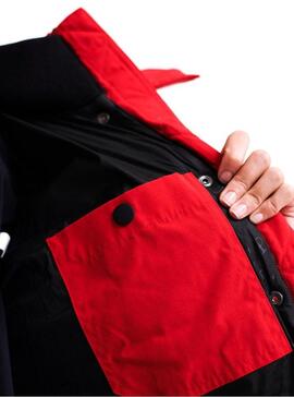 Parka Superdry Premium Down New Rescue Rouge Femme